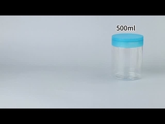 Vaso cosmetico personalizzato in PET per crema con tappo a vite