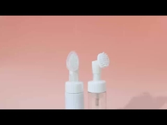 Bottiglia per pompe in schiuma di plastica a colori di tè per cosmetici - personalizzabile