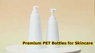 Bottiglie di lozione in PET personalizzate premium per marchi di cura della pelle