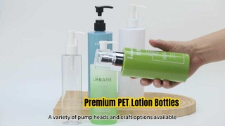 Imballaggio cosmetico personalizzato con pompa per bottiglia di lozione in PET