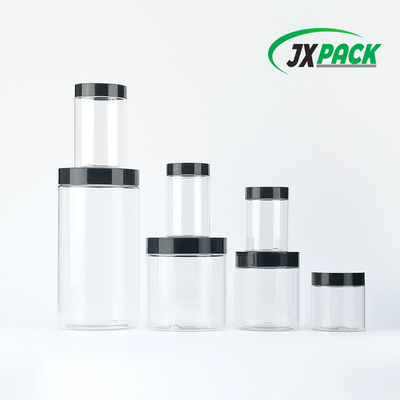 Vaso cosmetico da 50ml in PETG con tappo a vite - Personalizzabile