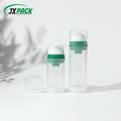 Flacone con pompa schiuma in PP trasparente per cosmetici da 50 ml
