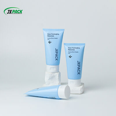 Tubo cosmetico in PE da 120 ml con tappo flip-top - Tubo squeeze in plastica personalizzabile per packaging skincare